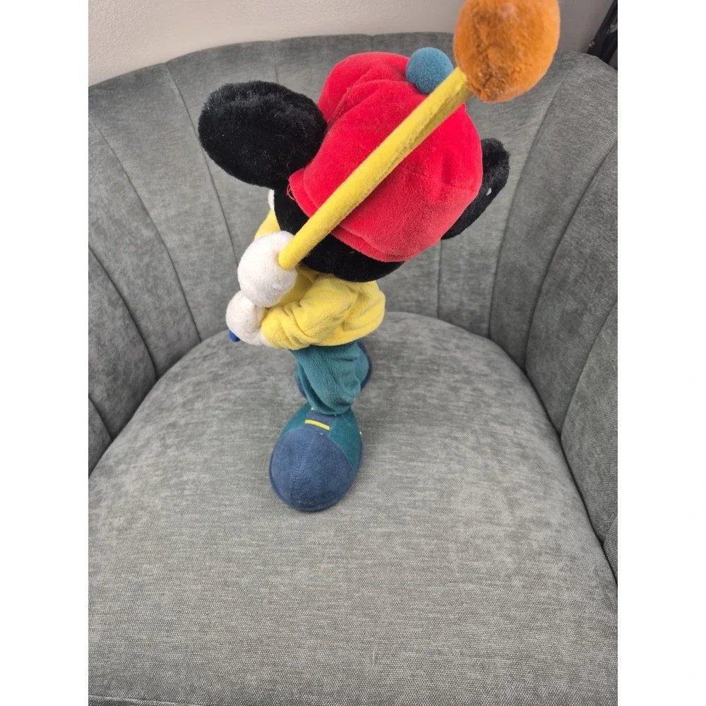 Disney Store Vintage Mickey Mouse Golfer plush toy